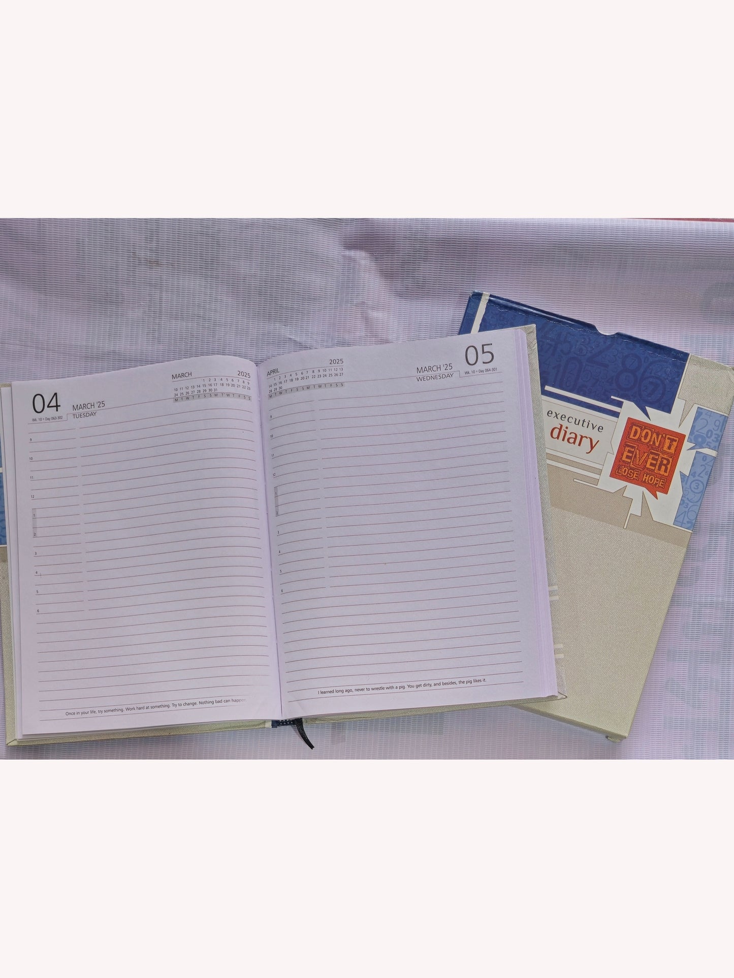 Diary 2025 New Year Diary