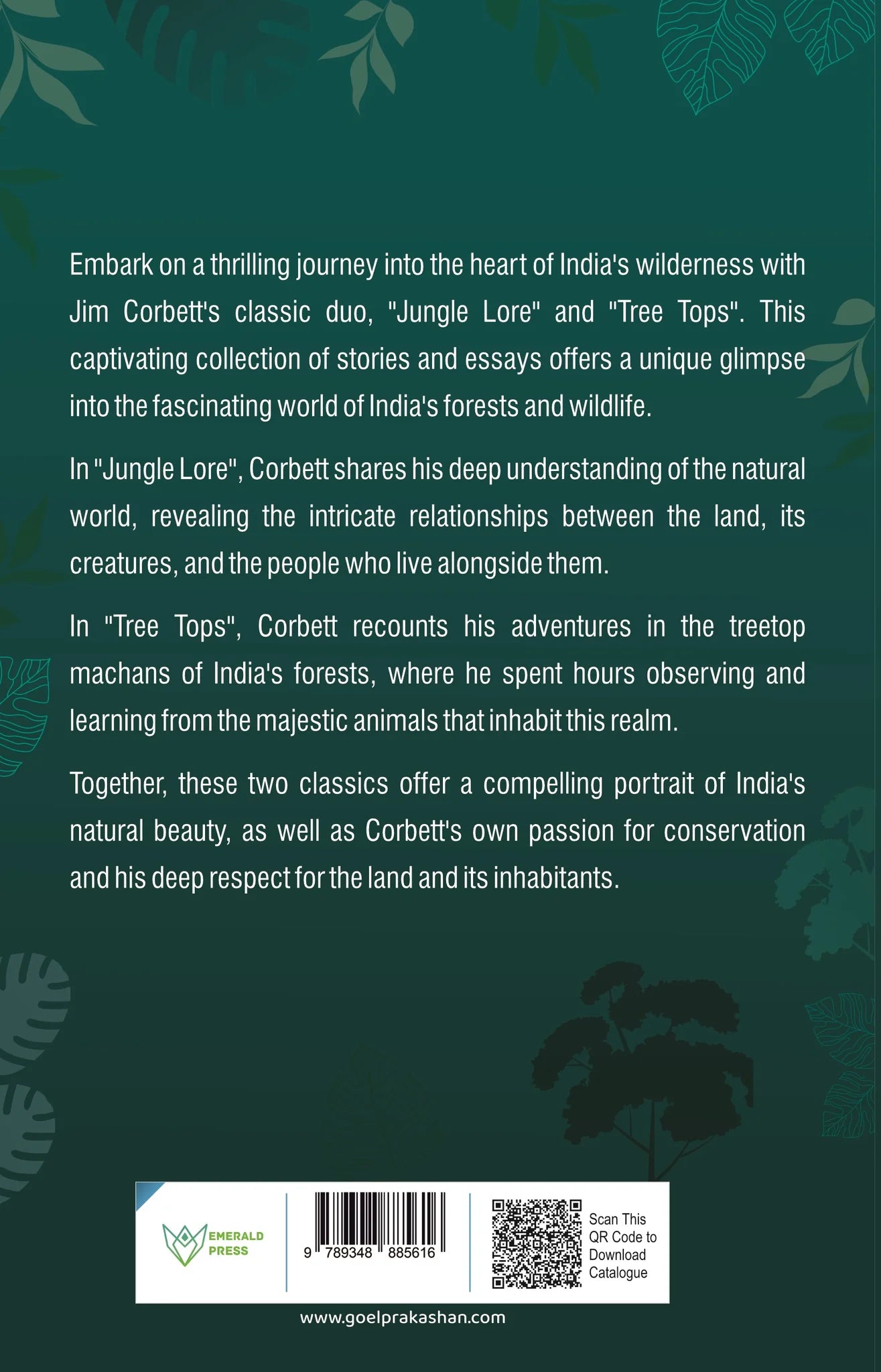 Jungle Lore & Tree Tops by Jim Corbett