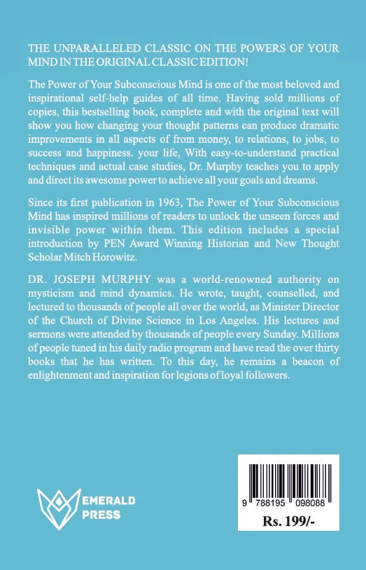 The Power of Your Subconscious Mind by Joseph Murphy