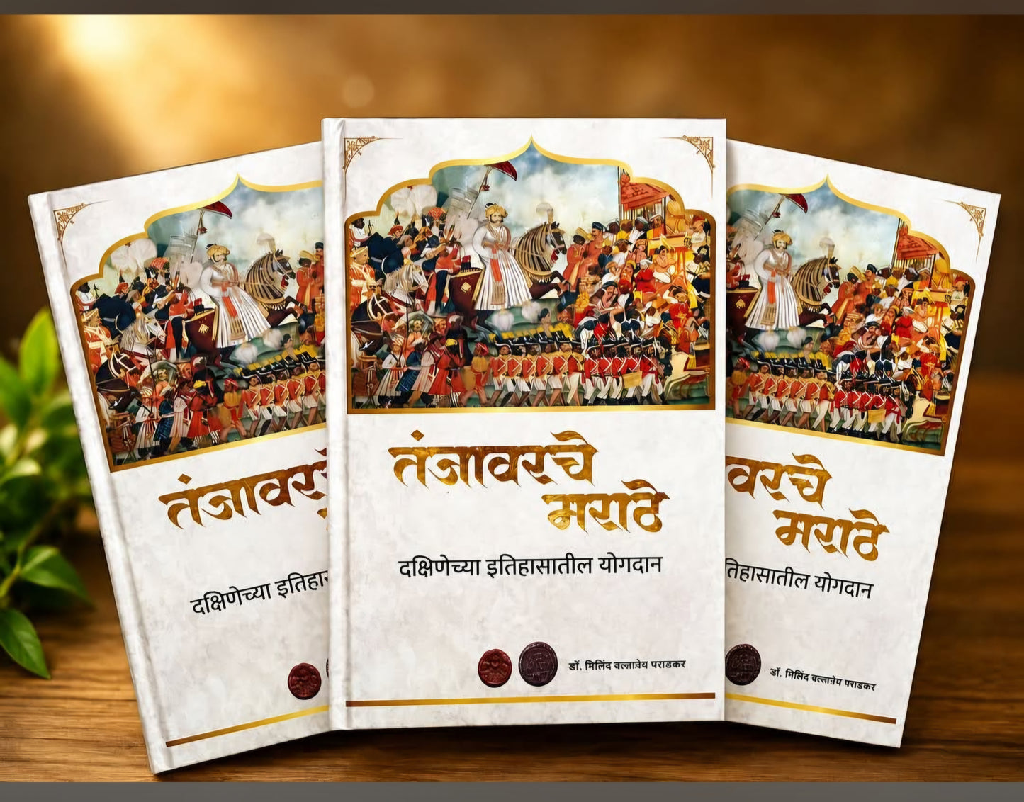 Tanjavarche Marathe by Milind Paradkar तंजावरचे मराठे डॉ. मिलिंद पराडकर