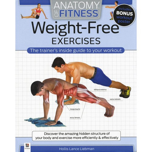 Anatomy of Fitness Weight-Free Exercises by Hollis Liebman