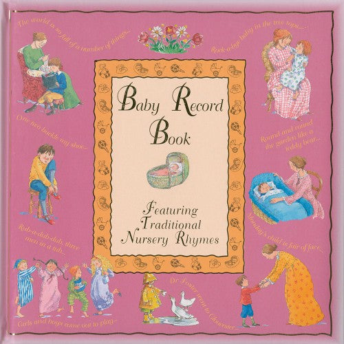 Baby Record Book Pink by Janet Brown