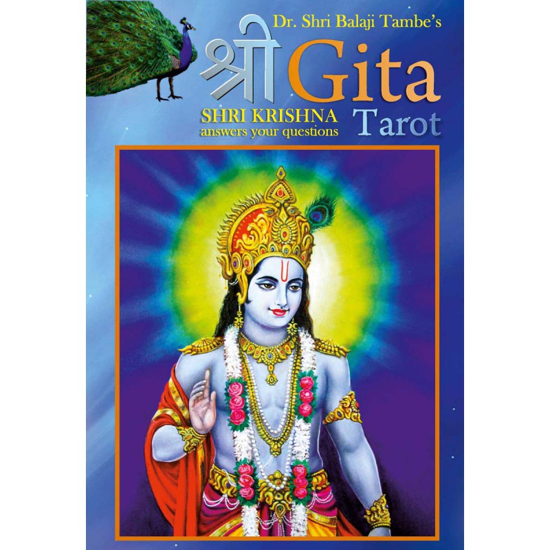 Shri Gita Tarot - Shri Krishna Answers Your Question (Box of 61 Divine Cards)- Dr. Shri Balaji Tambe