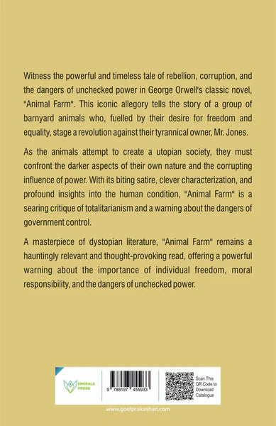 The Animal Farm (English) by George Orwell