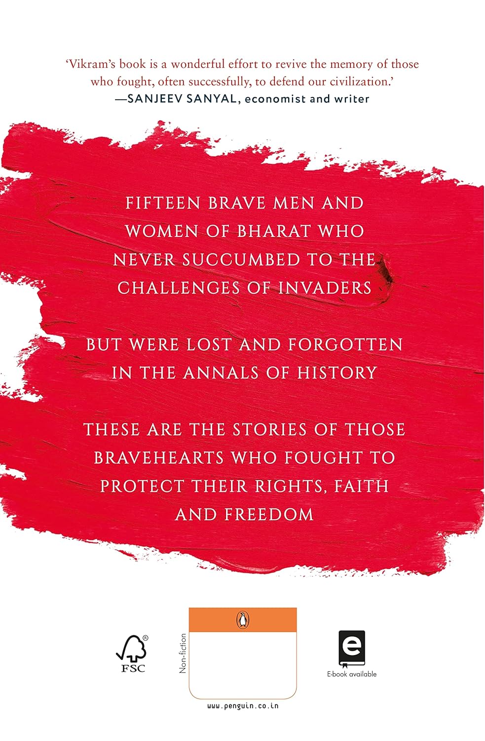 Bravehearts of Bharat: Vignettes from Indian History by Vikram Sampath