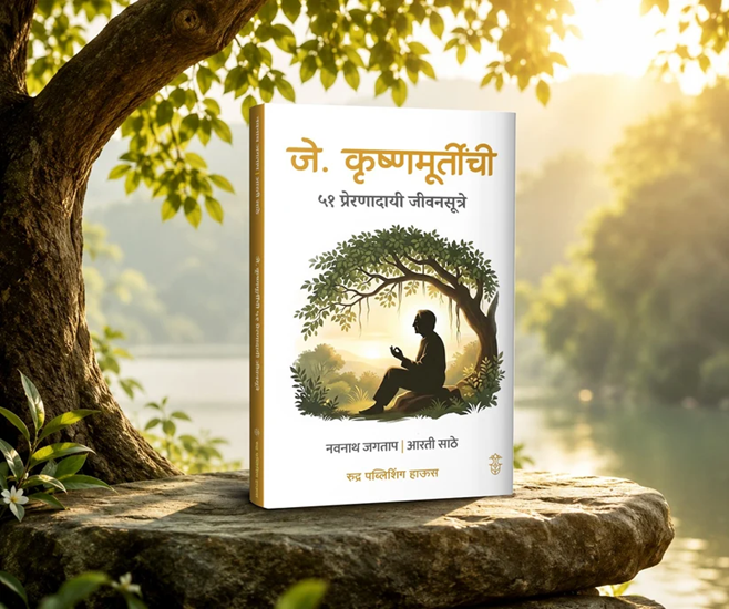 J Krushnamurtinchi 51 Preranadayi Jivansutre by Navnath Jagtap, Aarti Sathe जे. कृष्णमूर्तीची ५१ प्रेरणादायी जीवनसूत्रे नवनाथ जगताप | आरती साठे