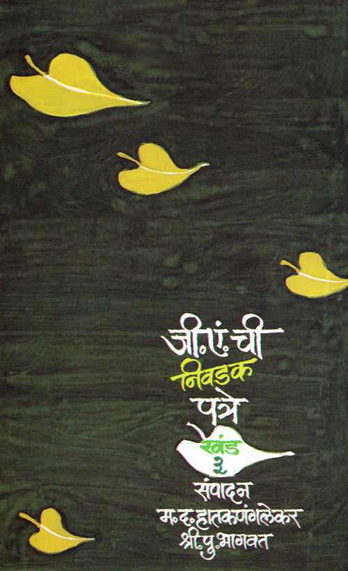 Ji. A. Chi Nivdak Patre  Khand 3 By G A Kulkarni  जी.एं.ची वनिडक पत्रे : खंड ३
