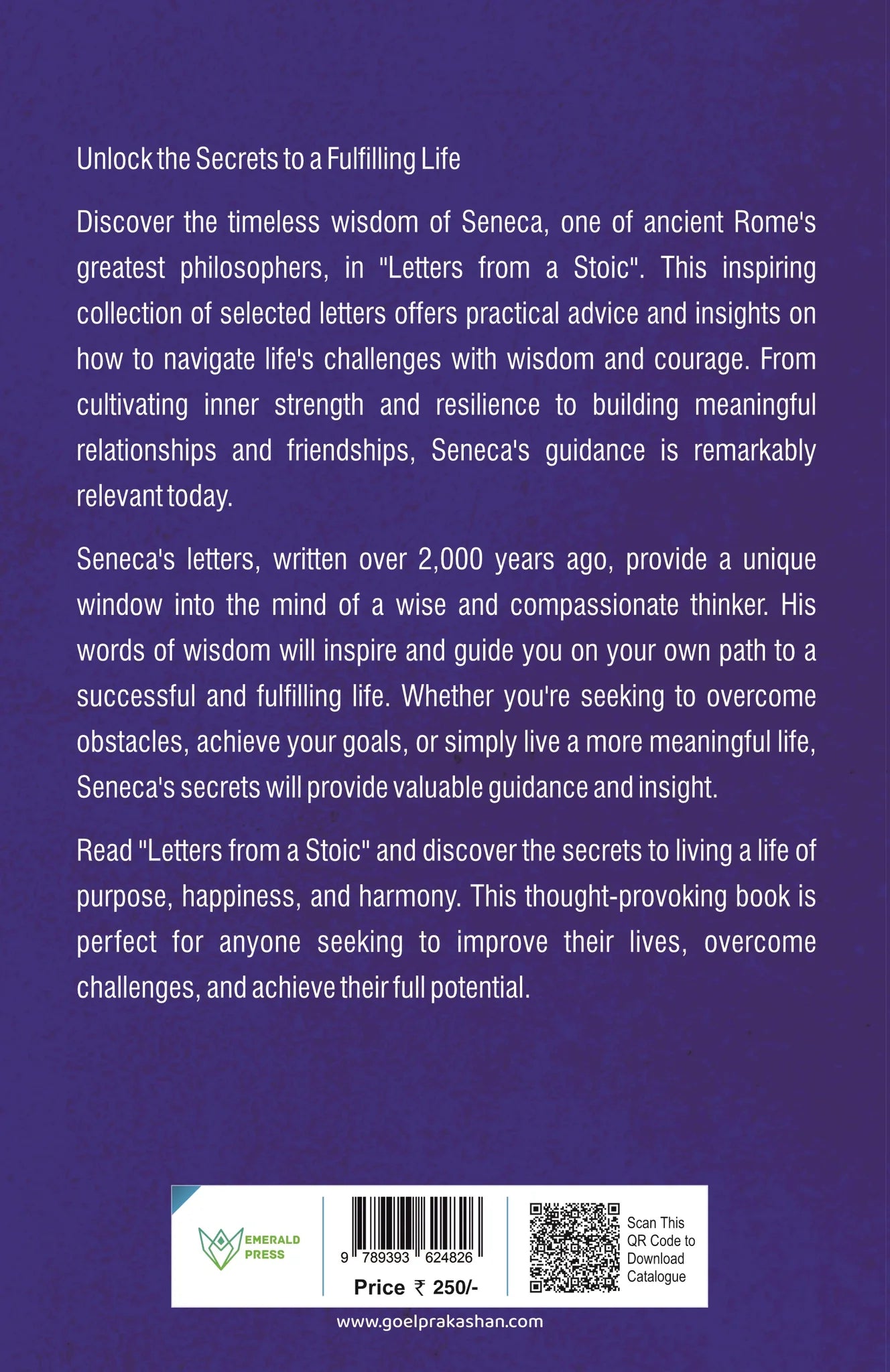 Letters from a Stoic by Lucius Annaeus Seneca