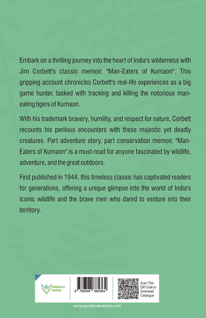 Man Eaters of Kumaon by Jim Corbett (English)