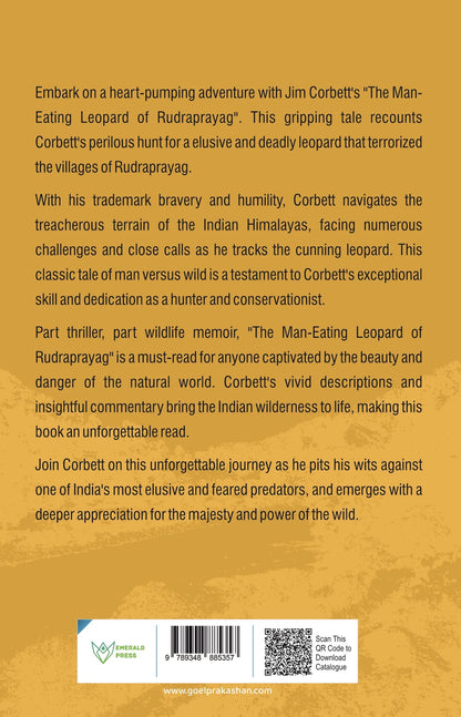 The Man Eating Leopards of Rudraprayag by Jim Corbett