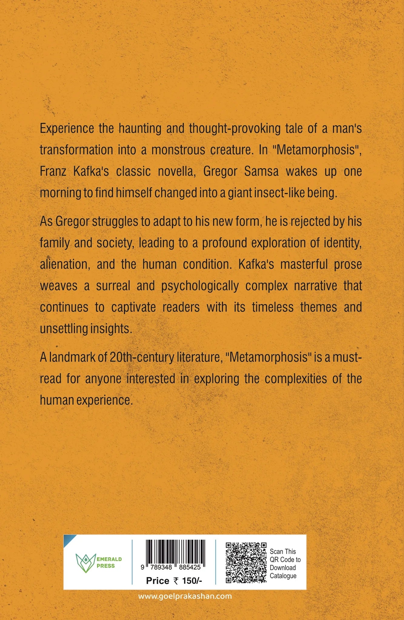 Metamorphosis by Franz Kafka