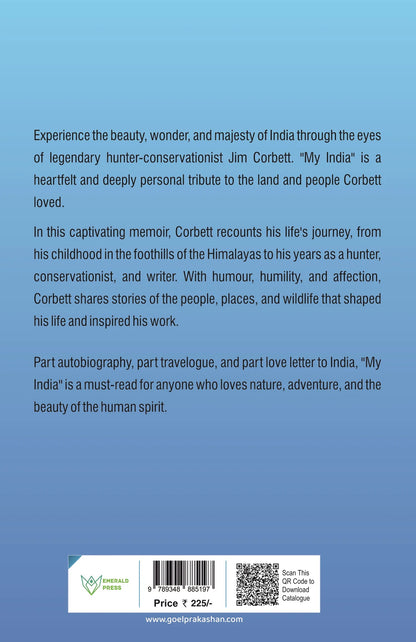 My India by Jim Corbett (English)
