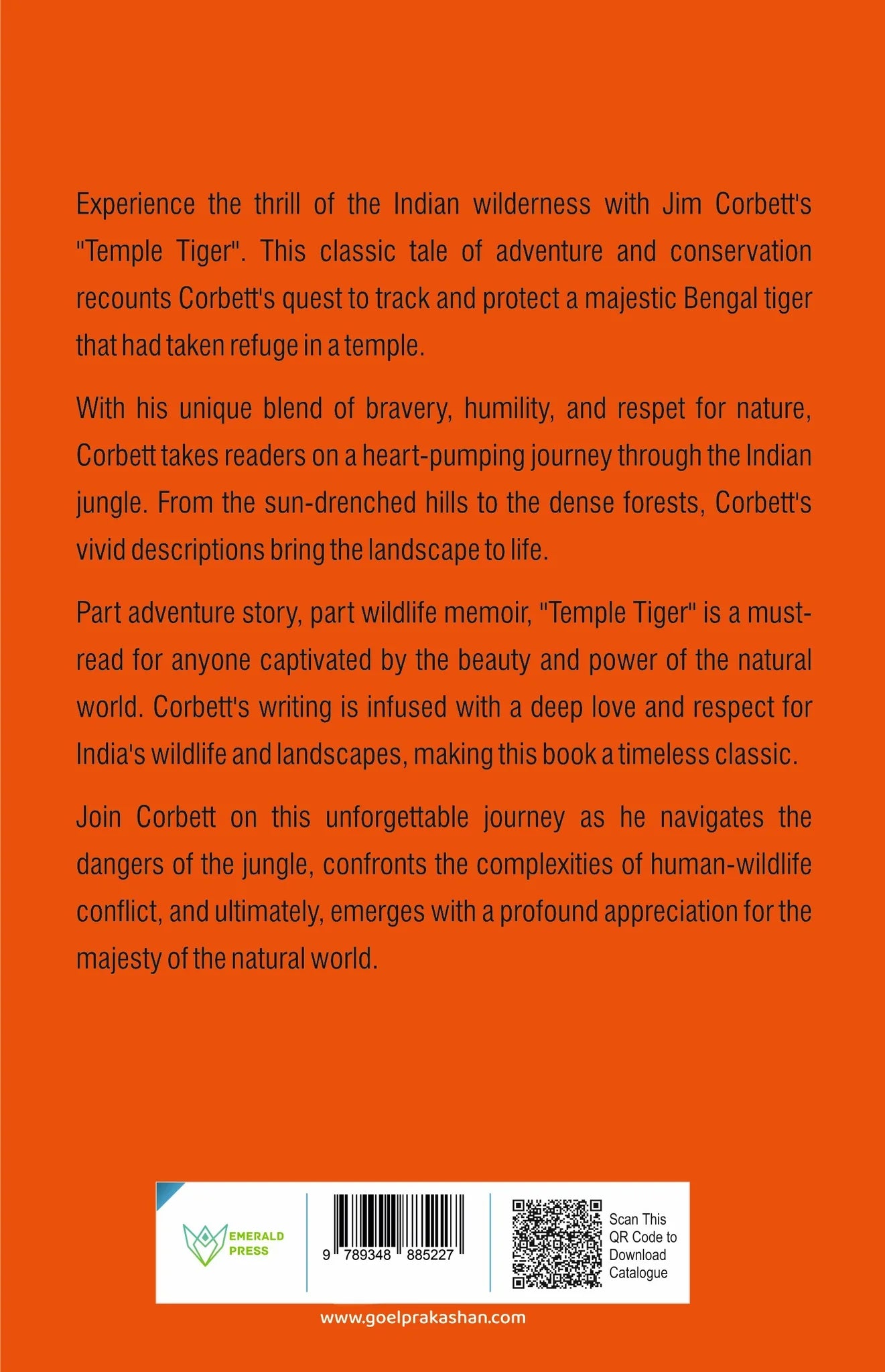 Temple Tiger by Jim Corbett