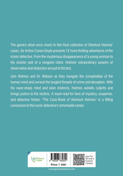 The Case Book of Sherlock Holmes by Sir Arthur Conan Doyle