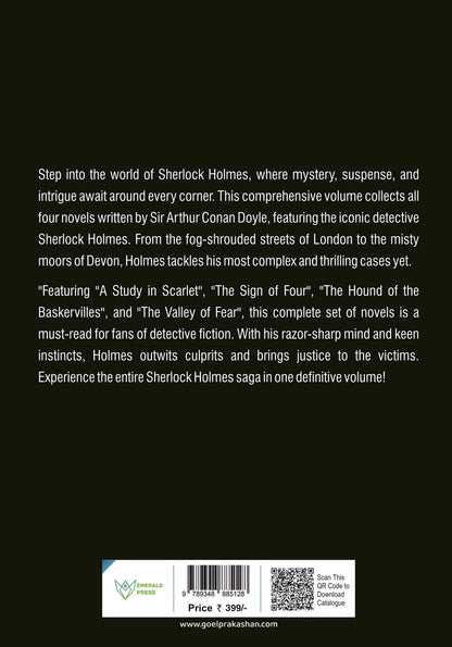 The Complete Novels of Sherlock Holmes by Sir Arthur Conan Doyle
